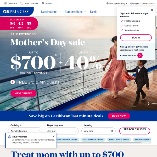 Website preview of OCEAN HORN LIMITED