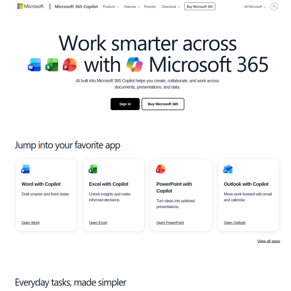Website preview of Office of Transformation, Creativity and Innovation