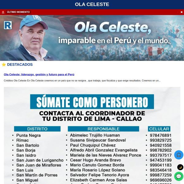 Ola Celeste