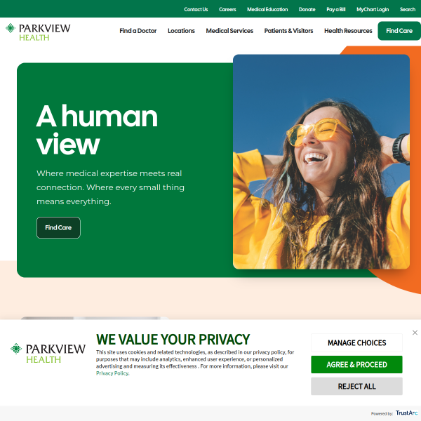 Website preview of Parkview Astoria Hotel