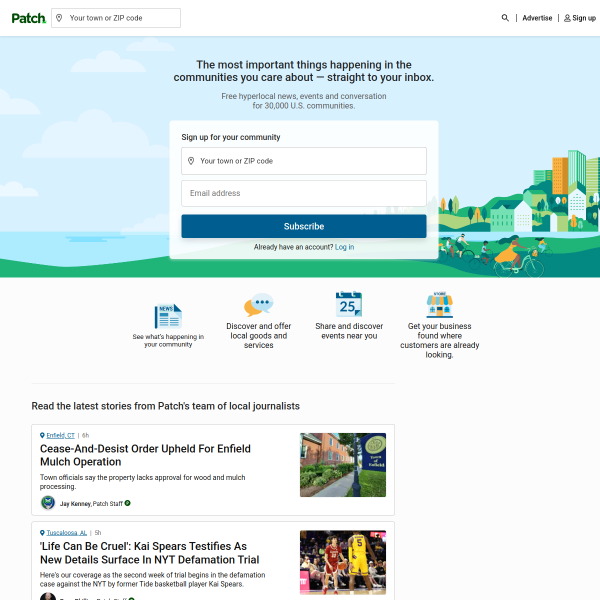 Website preview of PATCH ENERGY SERVICES LLC