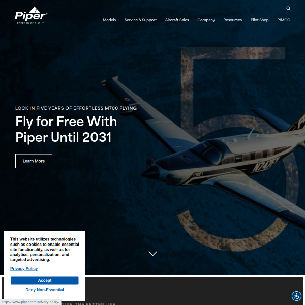 Website preview of Piper Street, Kyneton