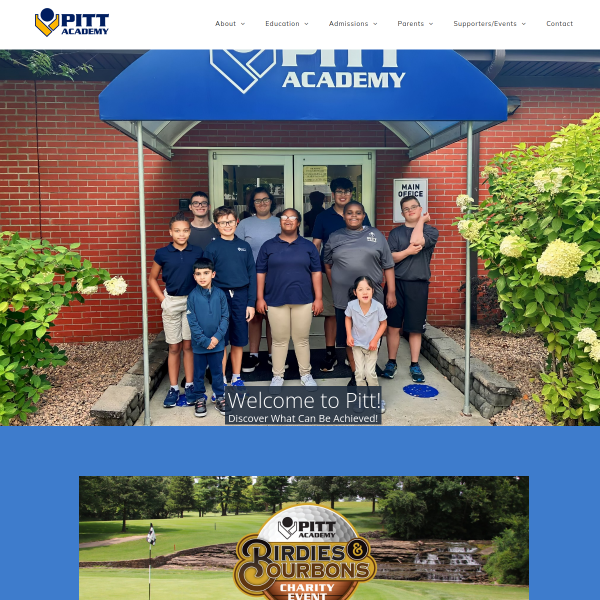 Website preview of PITT TOWN SPORTS WOMEN'S BOWLING CLUB