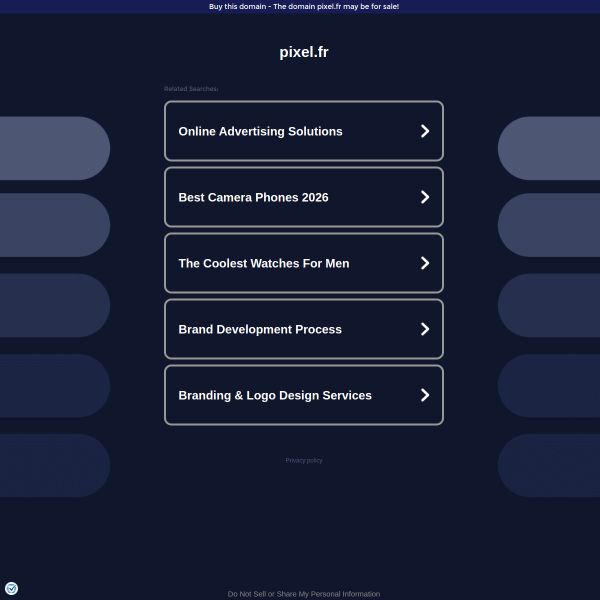 Website preview of PIXEL SEA CODE