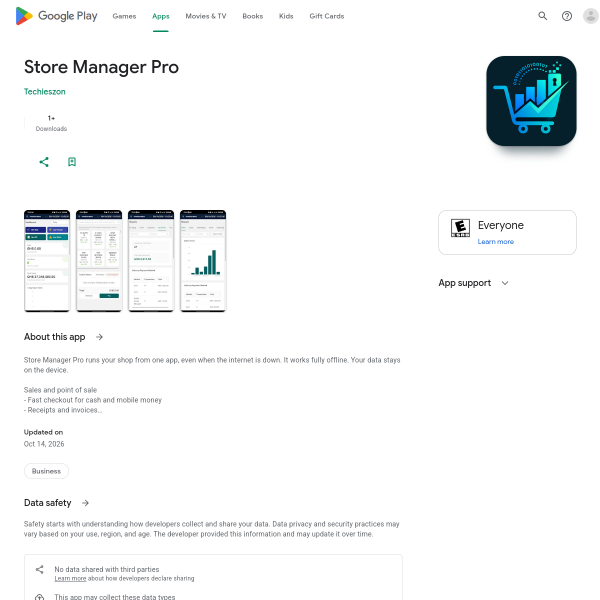 Store Manager Pro
