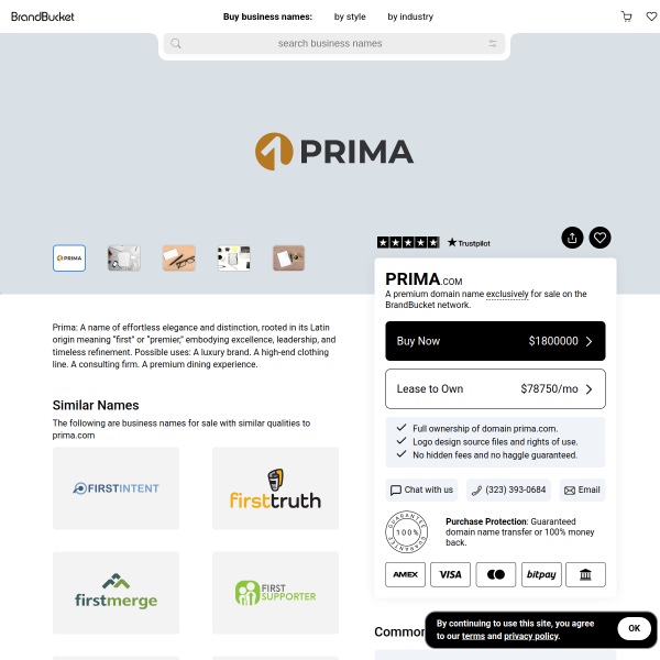 Website preview of Prima Jaya Coaltrade