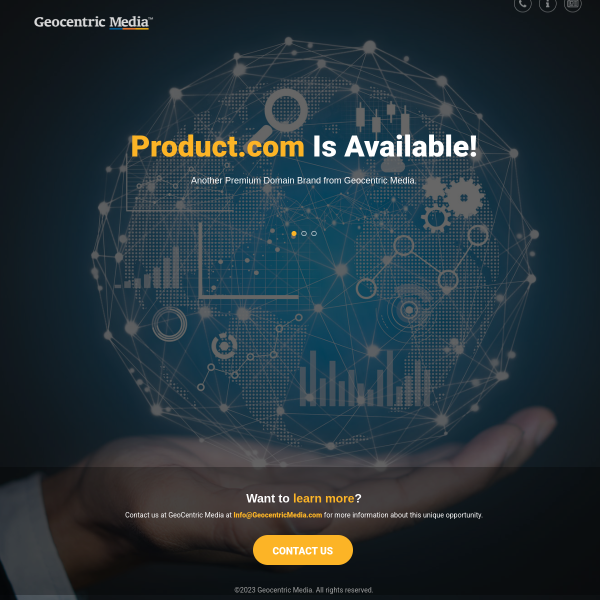 Website preview of product gems