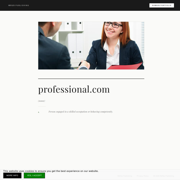 Website preview of Professional Broker