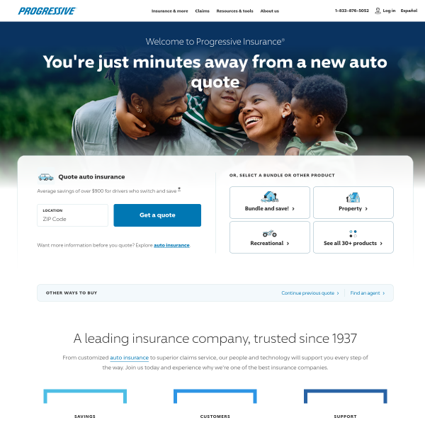 Website preview of Progressive Development Corporation
