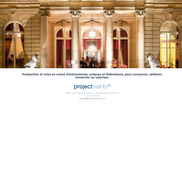 Website preview of PROJECT:OMEGA