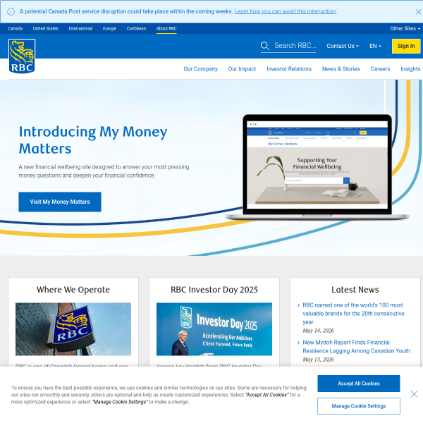 Website preview of RBC TRUSTEES (JERSEY) LIMITED AS TRUSTEE OF CONTI TRUST