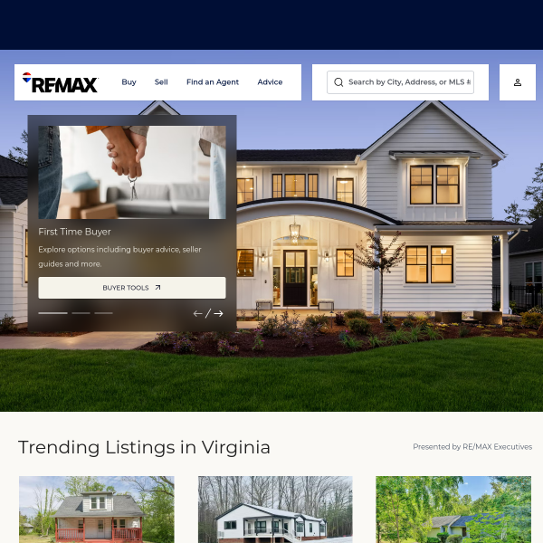 Website preview of Remax Age