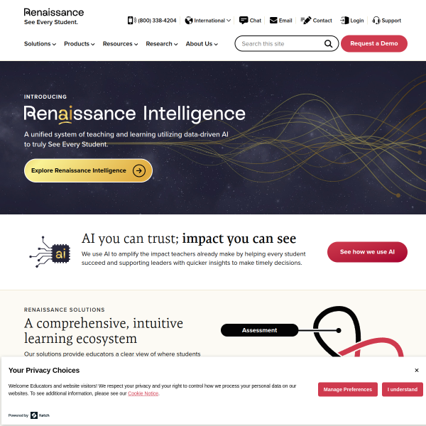 Website preview of Renaissance Africa Energy Company Limited