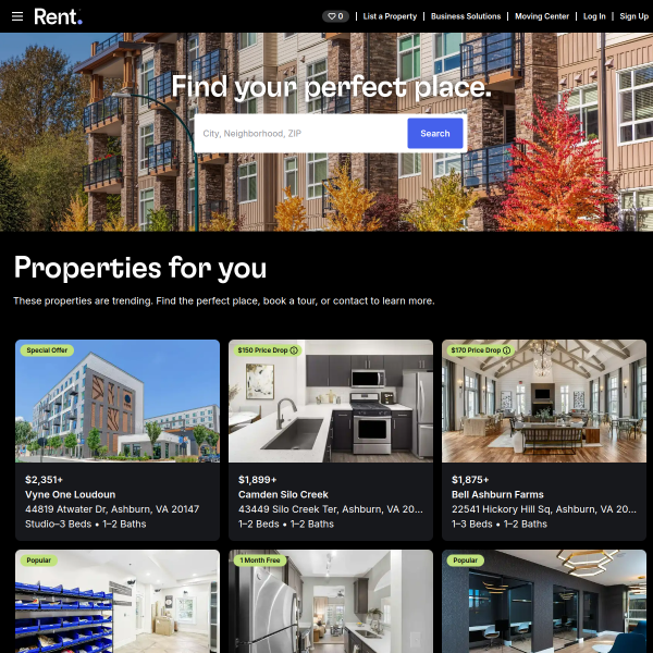 Website preview of Rent-A-Bike