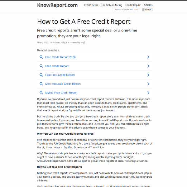 Website preview of REPORT SYSTEMS INC