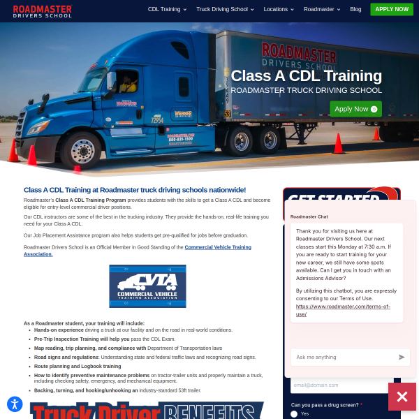 Website preview of Roadmaster Investments Limited