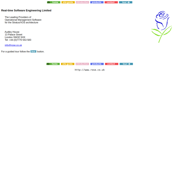 Website preview of ROSE FIROUZBAKHT LTD