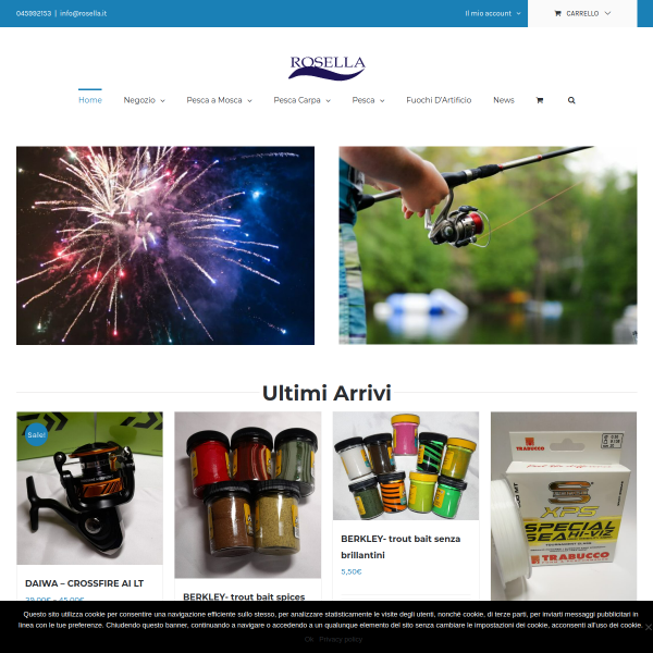 Website preview of ROSELLA GIUSEPPE