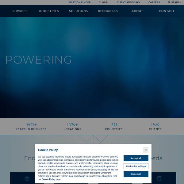 Website preview of rrd properties and shares private limited