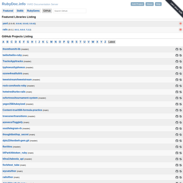rubydoc.info