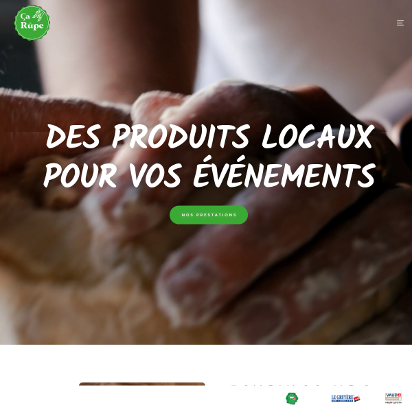 Website preview of Rupe SA