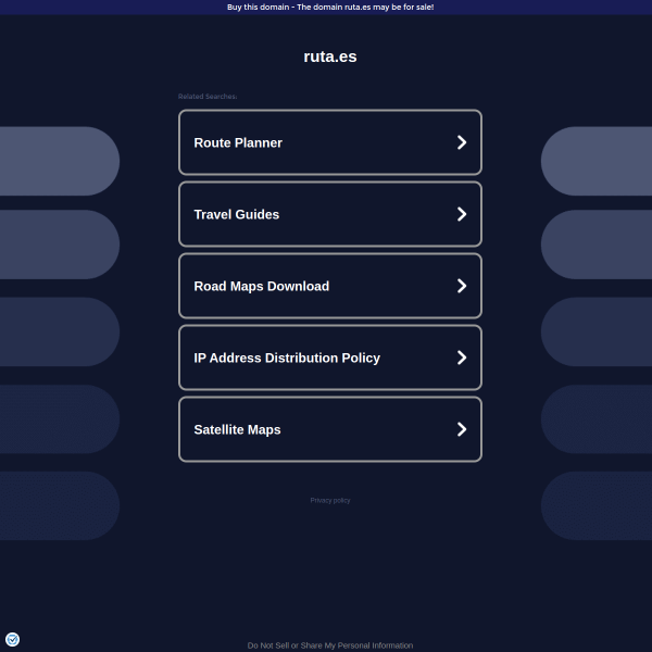 Website preview of ruta emprende artesana