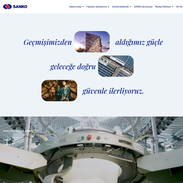 Website preview of Sanko 3