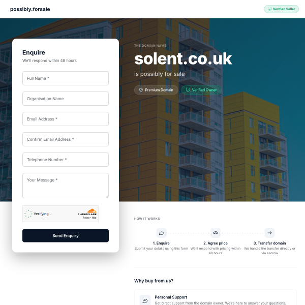 Website preview of SOLENT TRUCK PARTS LIMITED