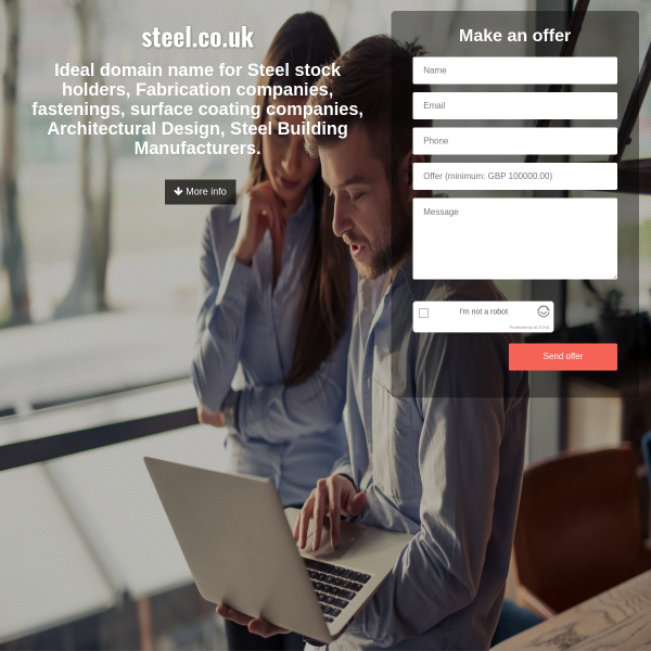Website preview of STEEL MACH SOLUTIONS LTD