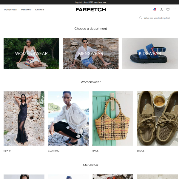 Website preview of Style B