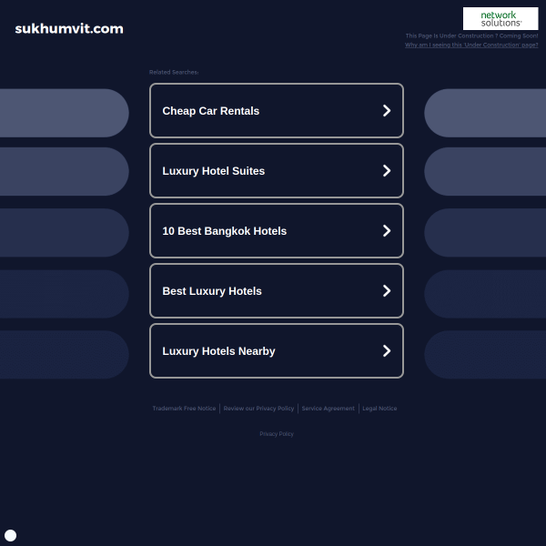 Website preview of Sukhumvit 23 Car Wash