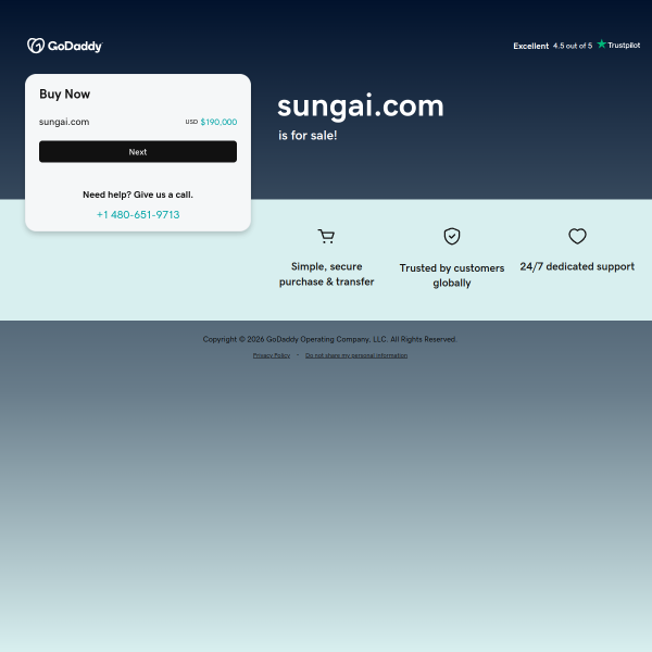 Website preview of Sungai Kelemin