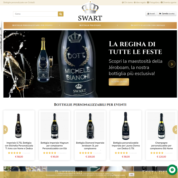 Website preview of SWART HOLDING S.R.L.
