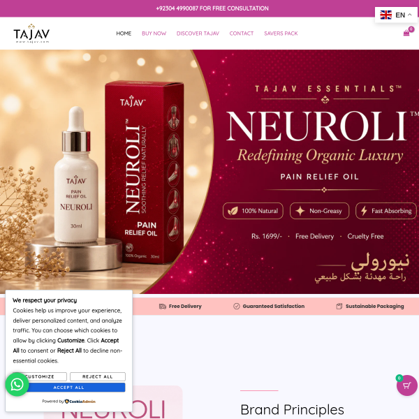 tajav.com — Client Website Preview