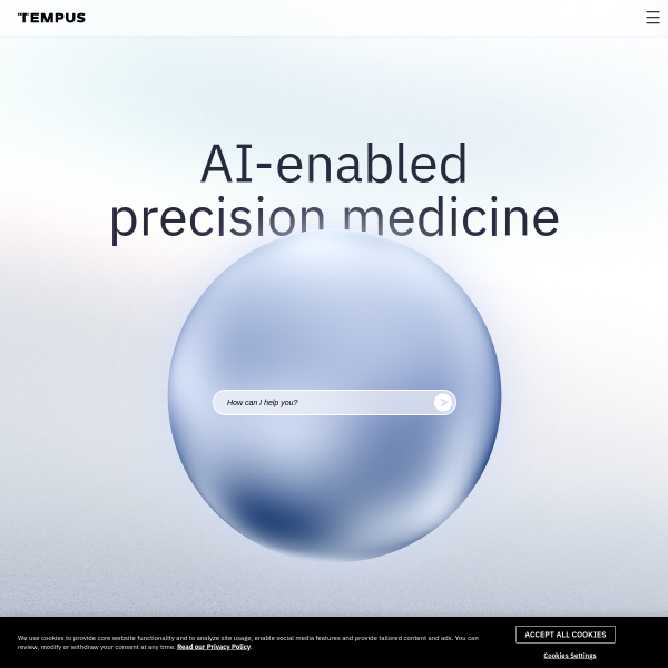 Website preview of Tempus Holdings 46 S.à r.l.