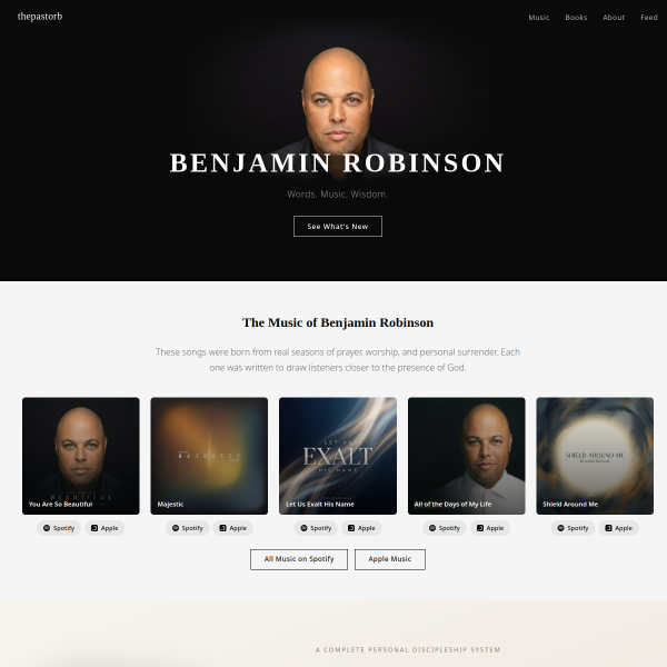 thepastorb.com screenshot