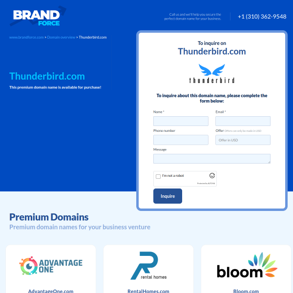 Website preview of THUNDERBIRD SUPERANNUATION FUND