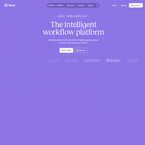 Website preview of TINES SECURITY SERVICES LIMITED