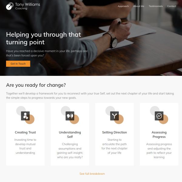 tonywilliamscoaching.co.uk