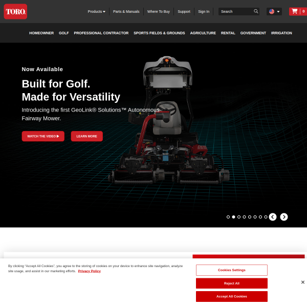 Website preview of Toro Finance Corp.