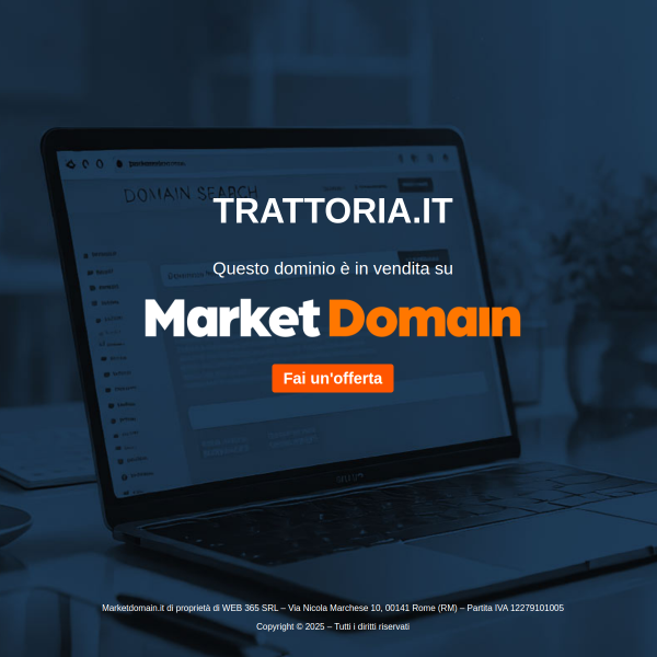 Website preview of trattoria dell’omo