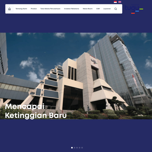 Website preview of Tugu Yamagata Sarmi
