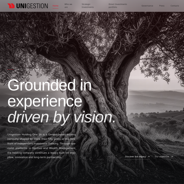 Website preview of UNIGESTION EMERGING MANAGER CHOICE III SCS-SICAV-RAIF