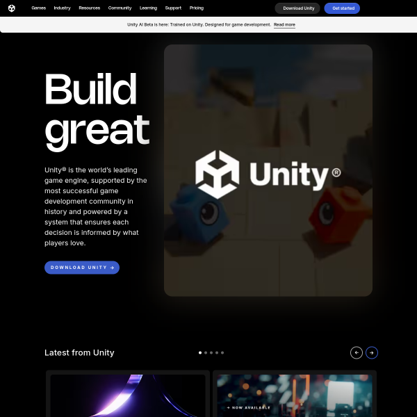 Website preview of UNITY BANK PLC