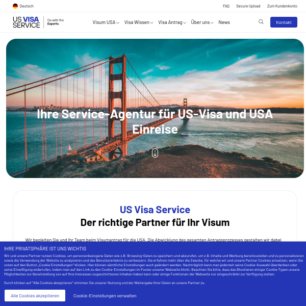 usvisaservice.de
