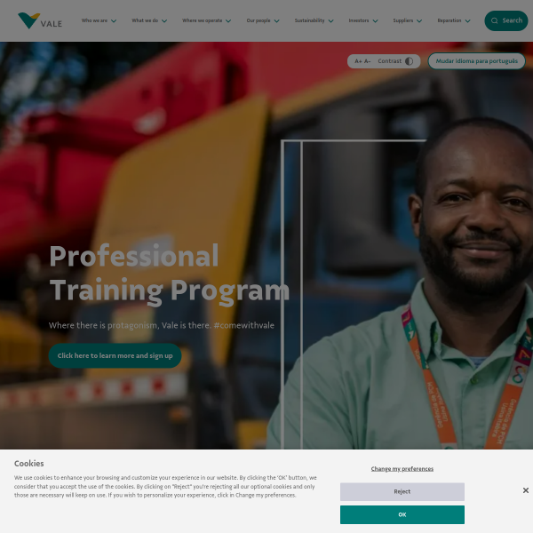 Website preview of VALE DE VAIDE SPF S.A.