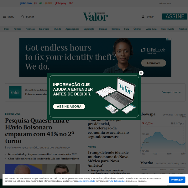 Website preview of Valor Marmoraria