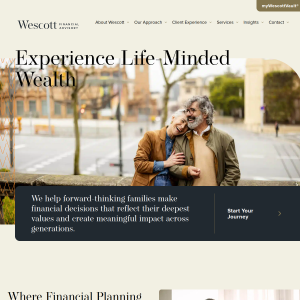 Website preview of WESCOTT AND HUNTER, LLC DBA SIMPLY DISH