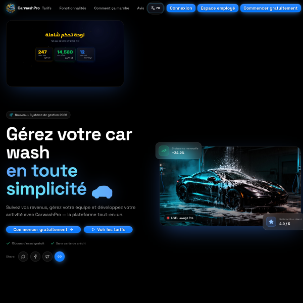 HN Carwash Site — www