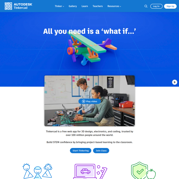Vista previa de TinkerCAD